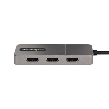 StarTech.com 3-Port USB-C Multi-Monitor Adapter, USB Type-C to 3x HDMI MST Hub