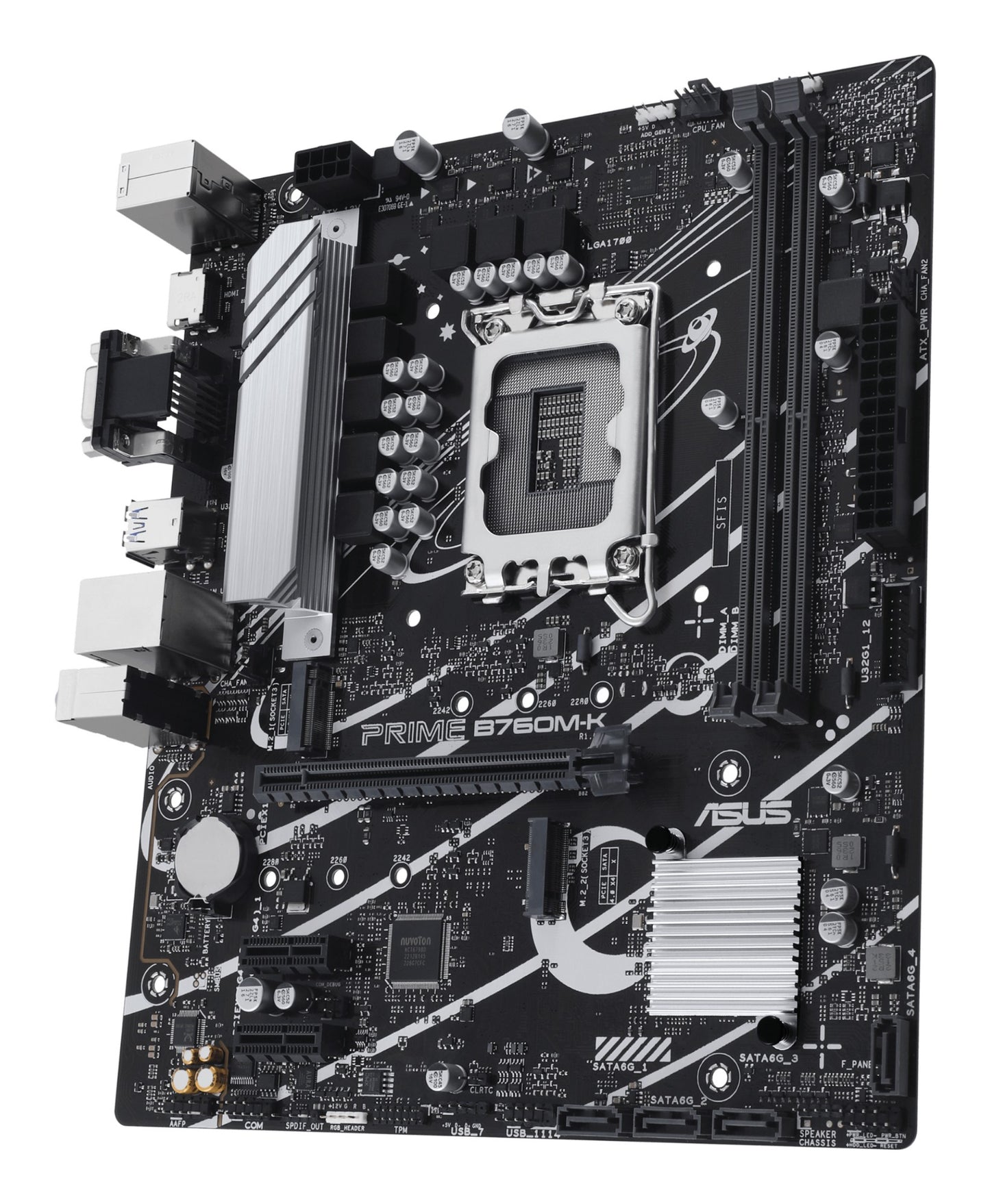 ASUS PRIME B760M-K Intel B760 LGA 1700 micro ATX Motherboard
