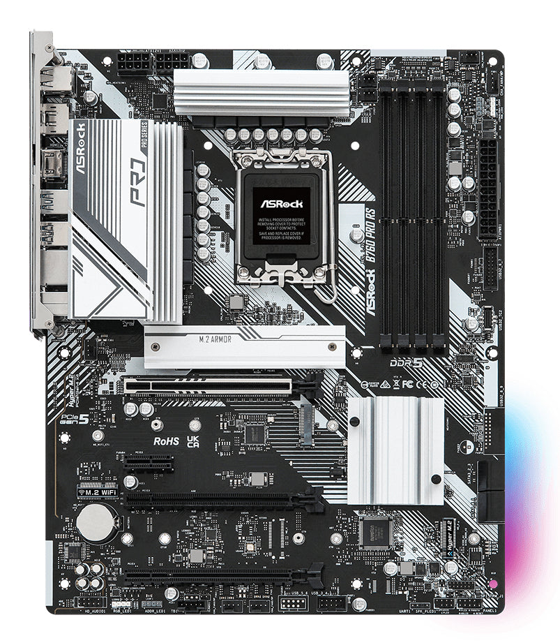 Asrock B760 PRO RS Intel B760 LGA 1700 ATX Motherboard