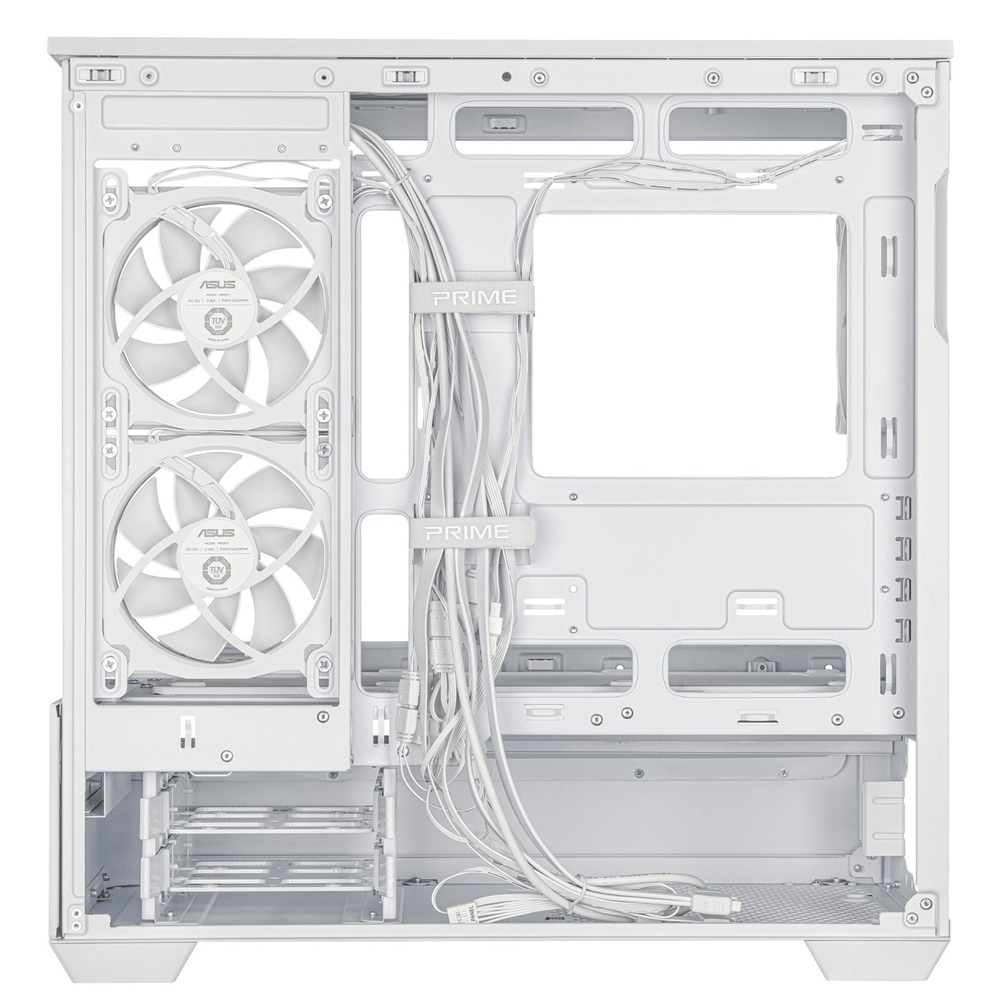 ASUS PRIME AP202 ARGB Mini Tower White PC Case