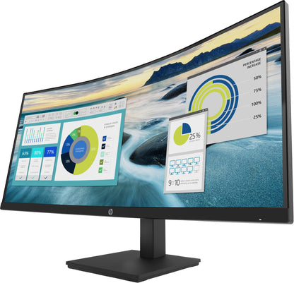 HP P34hc G4 34" UWQHD VA Curved Monitor