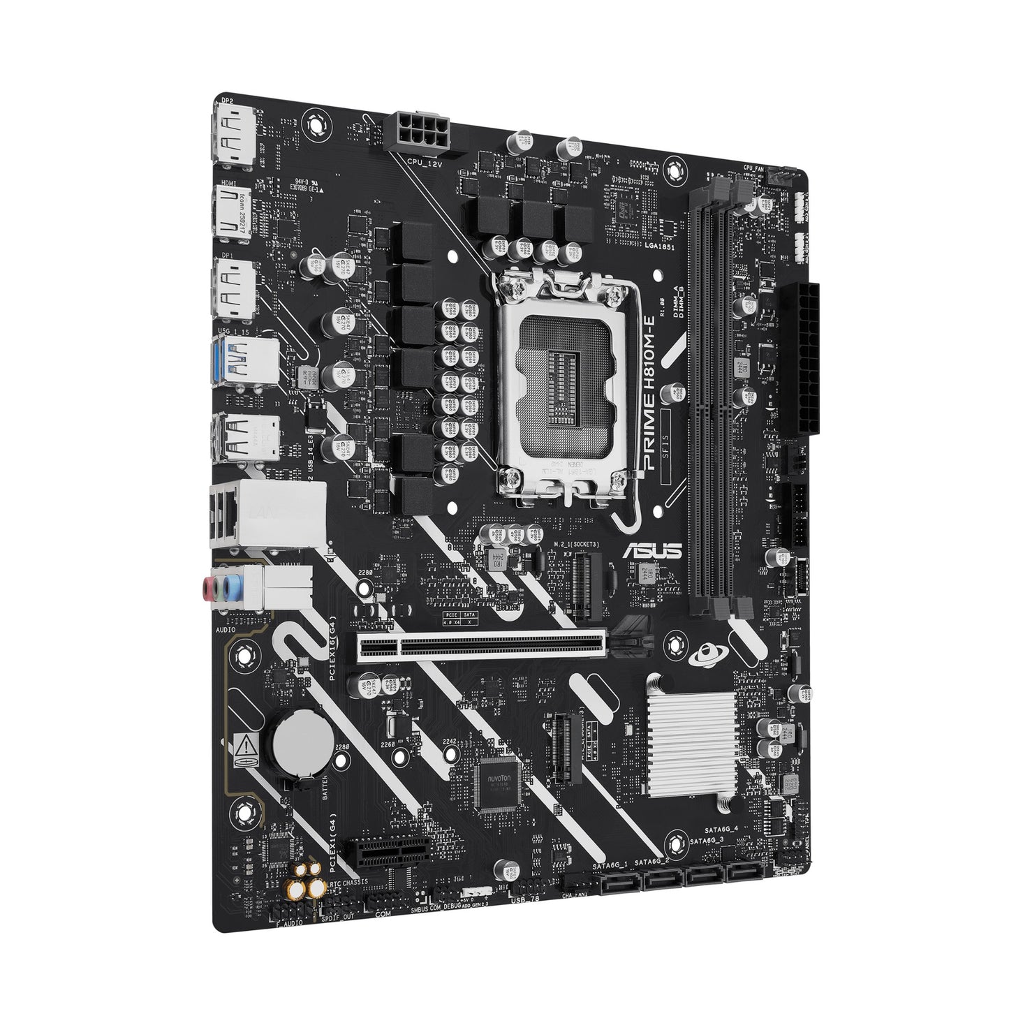 ASUS PRIME H810M-E-CSM Intel H810 LGA 1851 (Socket V1) micro ATX Motherboard