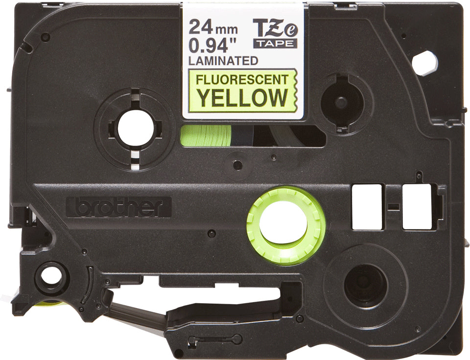 Brother TZE-C51 DirectLabel black on yellow Laminat 24mm x 5m for Brother P-Touch TZ Labels