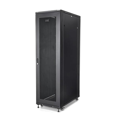 StarTech.com 42U Enterprise-Grade Server Rack Cabinet, 19in Enclosed 4-Post Rack