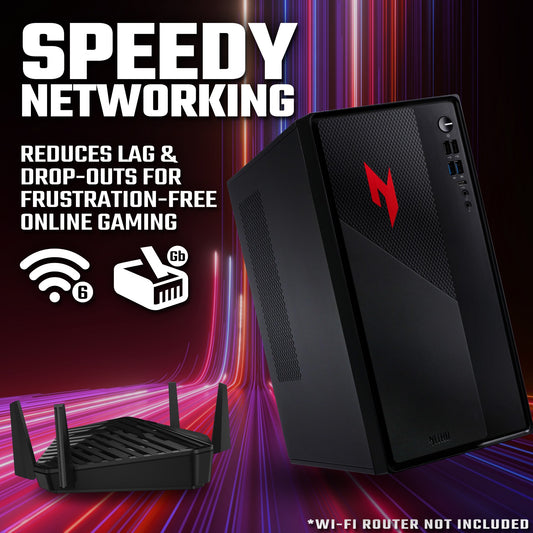Acer NITRO 20 N20 Gaming Core i5-13420H 16GB 512GB SSD NVIDIA GeForce RTX 5060 Desktop PC