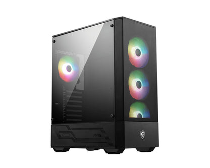 MSI MAG Forge 112R Midi Tower Black, Transparent PC Case