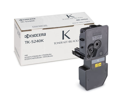 KYOCERA 1T02R70NL0/TK-5240K Black Toner Cartridge (4K pages, Kyocera M 5526)