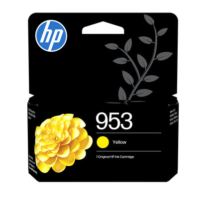 HP F6U14AE/953 Yellow Ink Cartridge (630 pages)