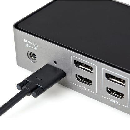 StarTech.com & Hybrid Universal USB-C Docking Station 85W
