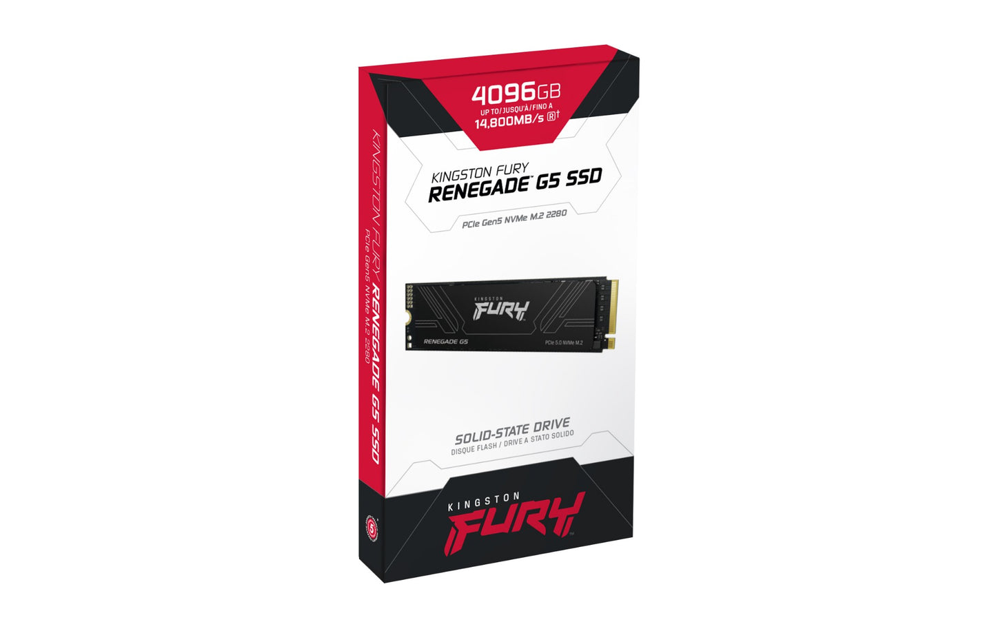Kingston Technology SFYR2S/4T0 4TB M.2 NVMe PCIe Gen5 SSD