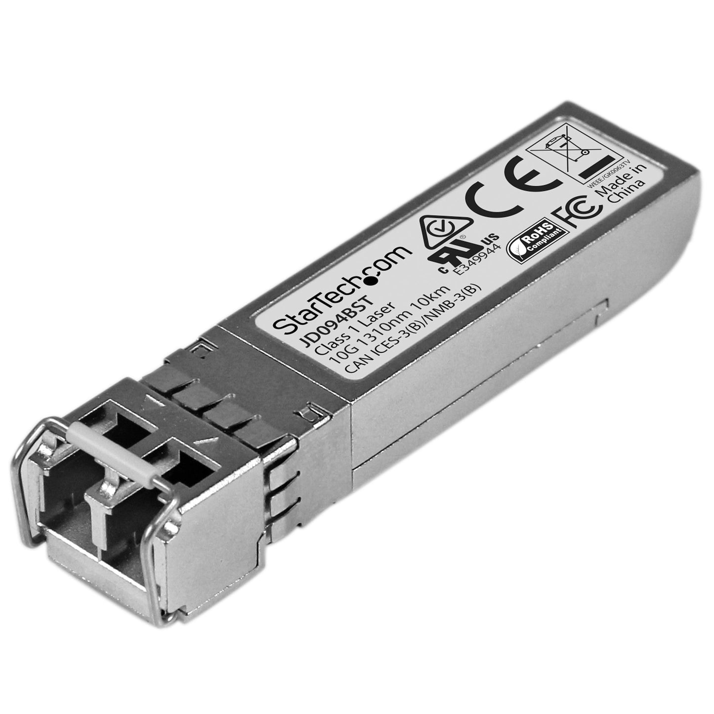 StarTech.com HPE JD094B Compatible SFP+ Module - 10GBASE-LR - 10GbE Single Mode Fiber Optic Transceiver - 10GE Gigabit Ethernet SFP+ - LC 10km - 1310nm - DDM HPE 5900, 12500, 5500 Networking
