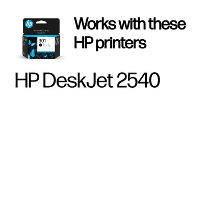 HP CH561EE/301 Black Ink Cartridge (170 pages)