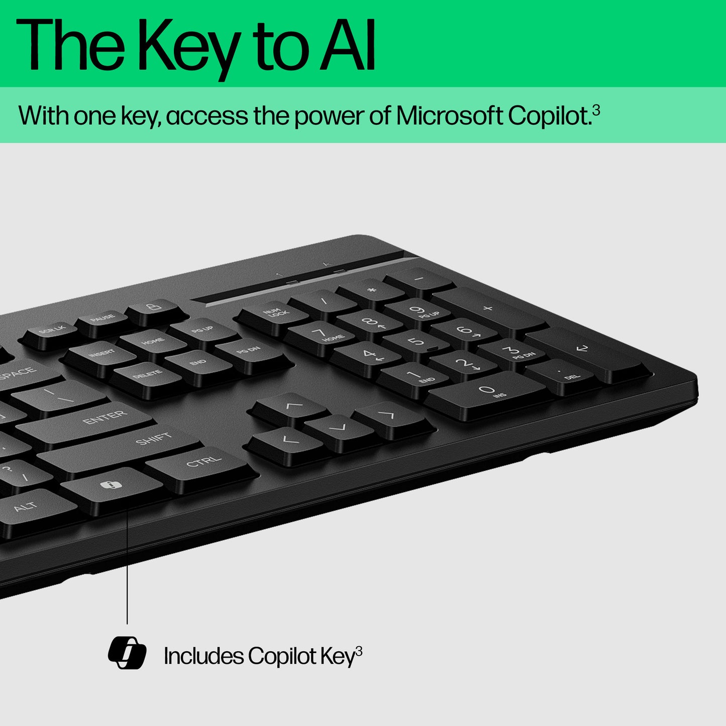 HP 225 Wired Keyboard & Mouse Combo