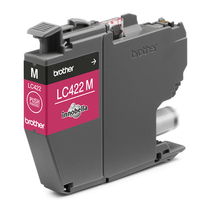 Brother LC-422M Magenta Ink Cartridge (550 pages, Brother MFC-J 5340)