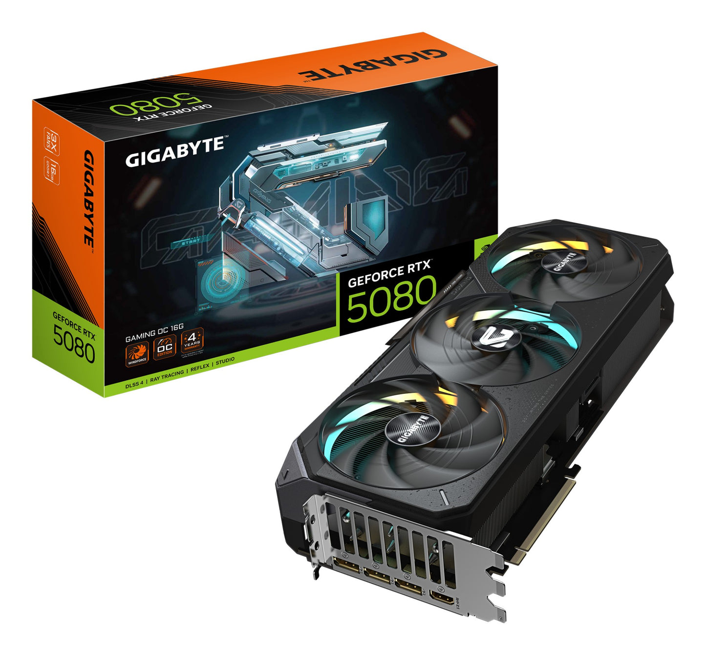 Gigabyte GAMING OC GeForce RTX 5080 16GB GDDR7 Graphics Card