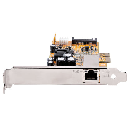 StarTech.com 1 Port 2.5Gbps PoE Network Card, PCIe Ethernet Card w/RJ45, 30W 802.3at Network Adapter