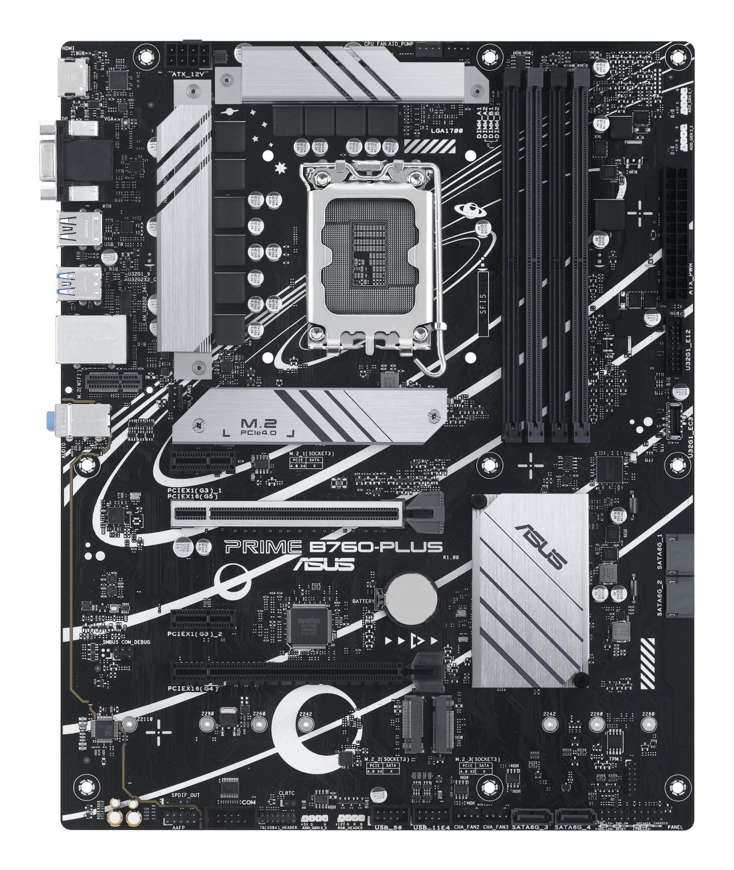 ASUS PRIME B760-PLUS Intel B760 LGA 1700 ATX Motherboard