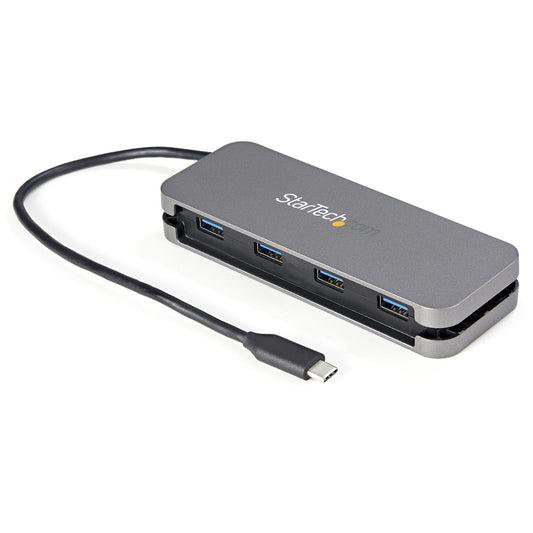 StarTech.com 4 Port USB C Hub - 4x USB-A - USB 3.0 Type-C Hub - USB 3.2 Gen 1