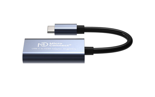 Microconnect USB3.1CHDMI-S USB graphics adapter Black Hub