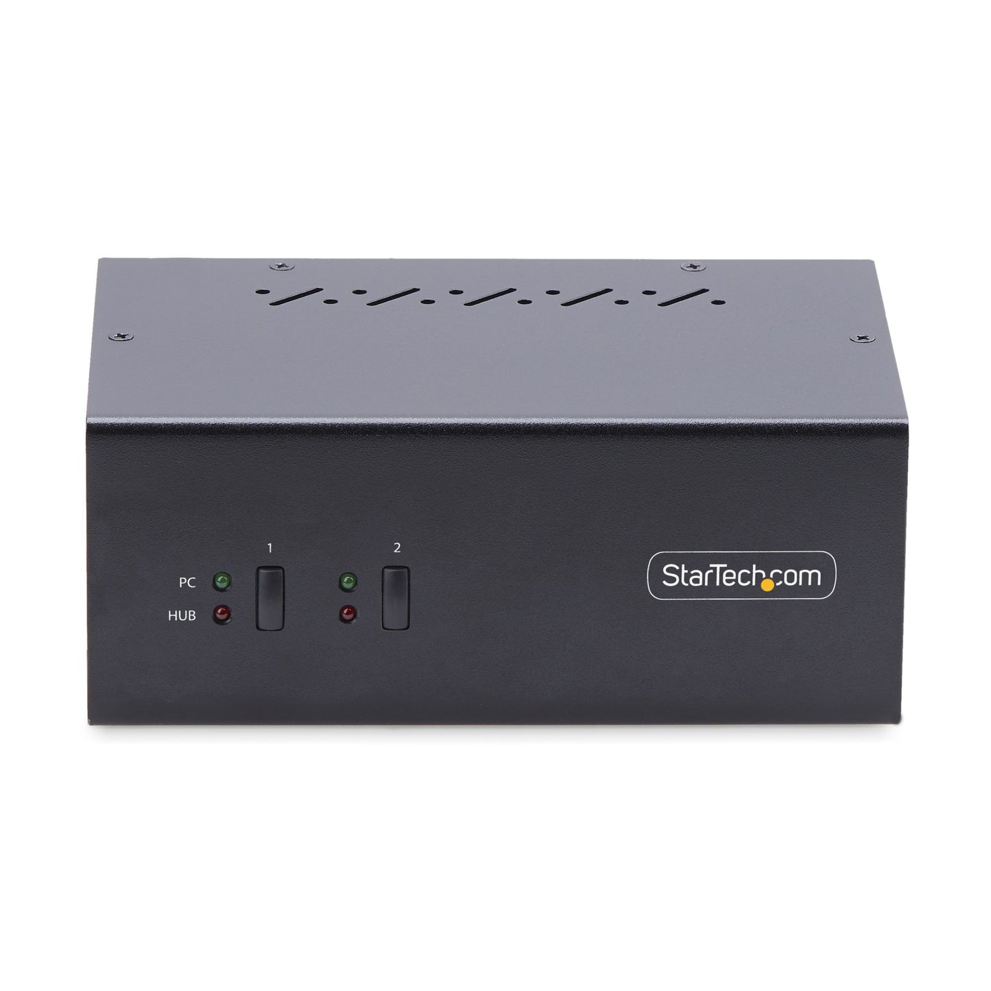 StarTech.com 2-Port Dual-Monitor DisplayPort KVM Switch, 4K 60Hz, 2x USB 5Gbps Hub