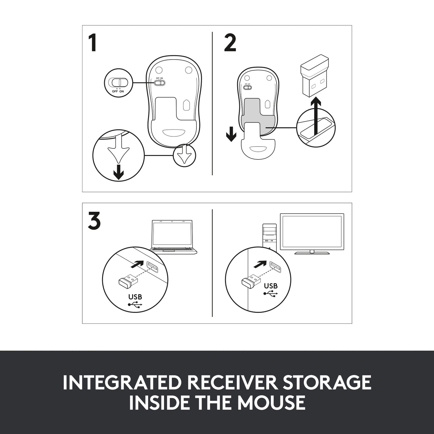 Logitech M185 Wireless Mouse