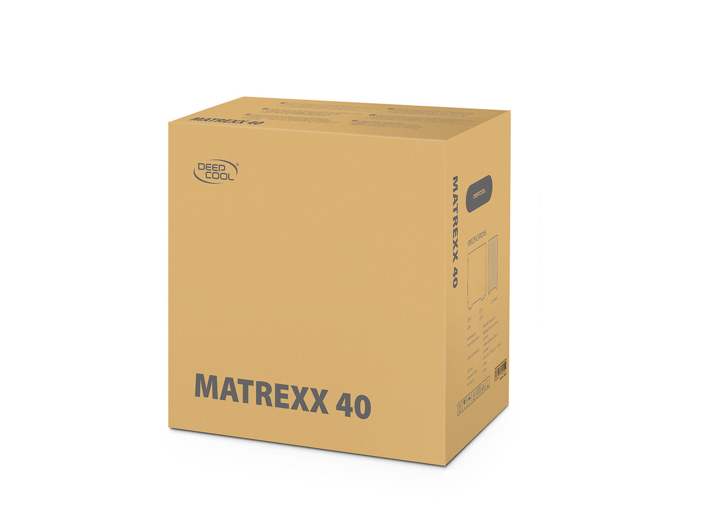 DeepCool MATREXX 40 3FS Micro Tower Black PC Case