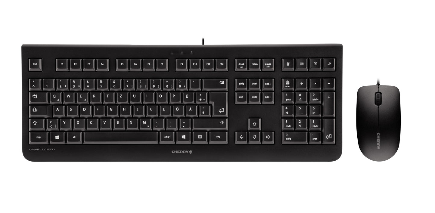 CHERRY DC 2000 included Wired Keyboard & Mouse Combo