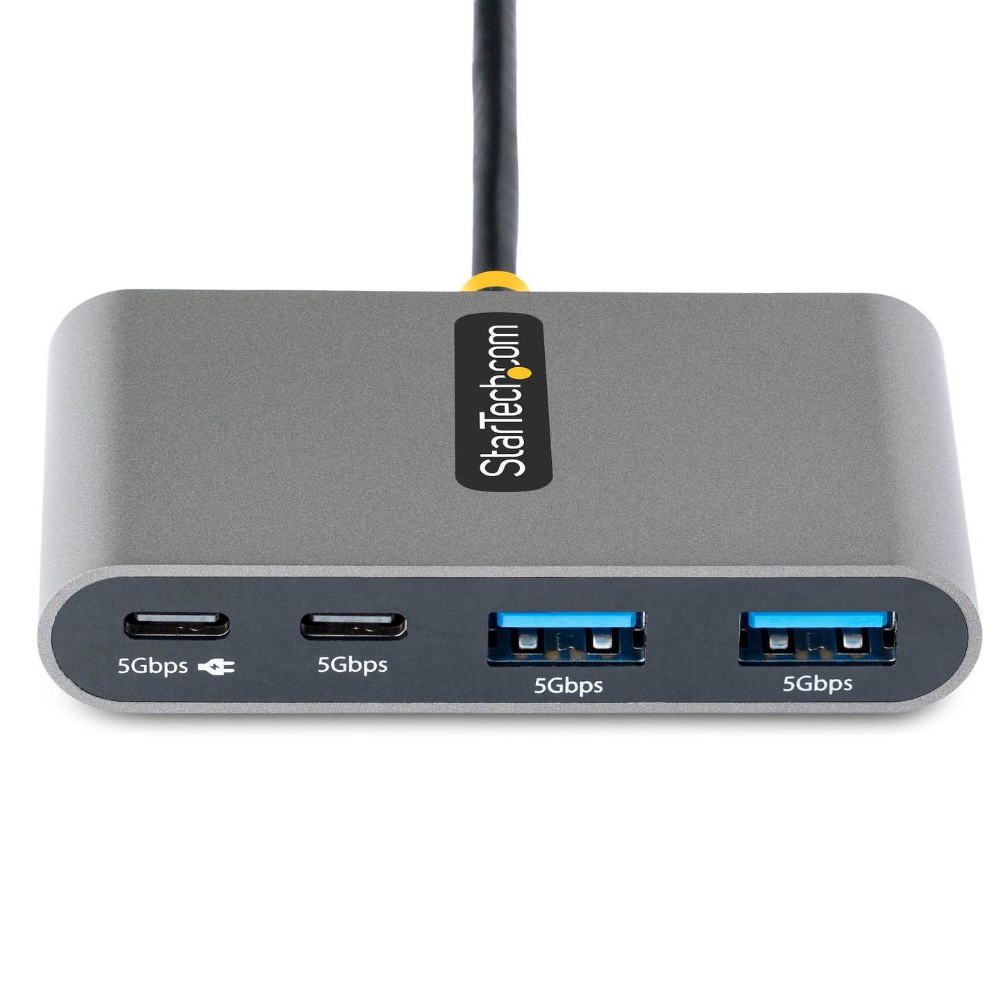 StarTech.com 4-Port USB-C Hub with 100W Power Delivery Pass-Through - 2x USB-A + 2x
