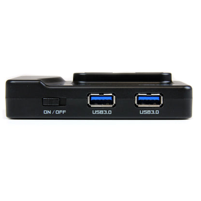 StarTech.com 6 Port USB 3.0 / USB 2.0 Combo Hub with 2A Charging Port – 2x USB 3.0 &