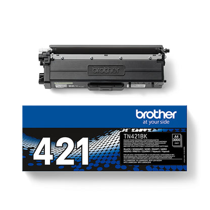 Brother TN-421BK Black Toner Cartridge (3K pages)