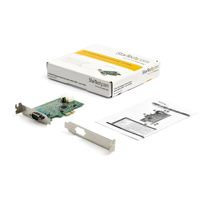 StarTech.com 1-port PCI Express RS232 Serial Adapter Card - PCIe RS232 Serial Host Hub