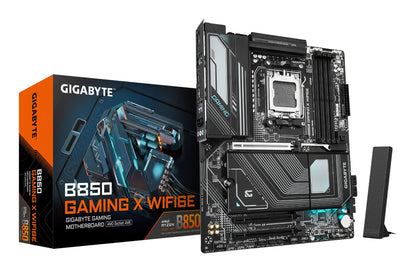 Gigabyte B850 GAMING X WIFI6E Motherboard - AMD Ryzen 9000 Series CPUs, 12+2+2