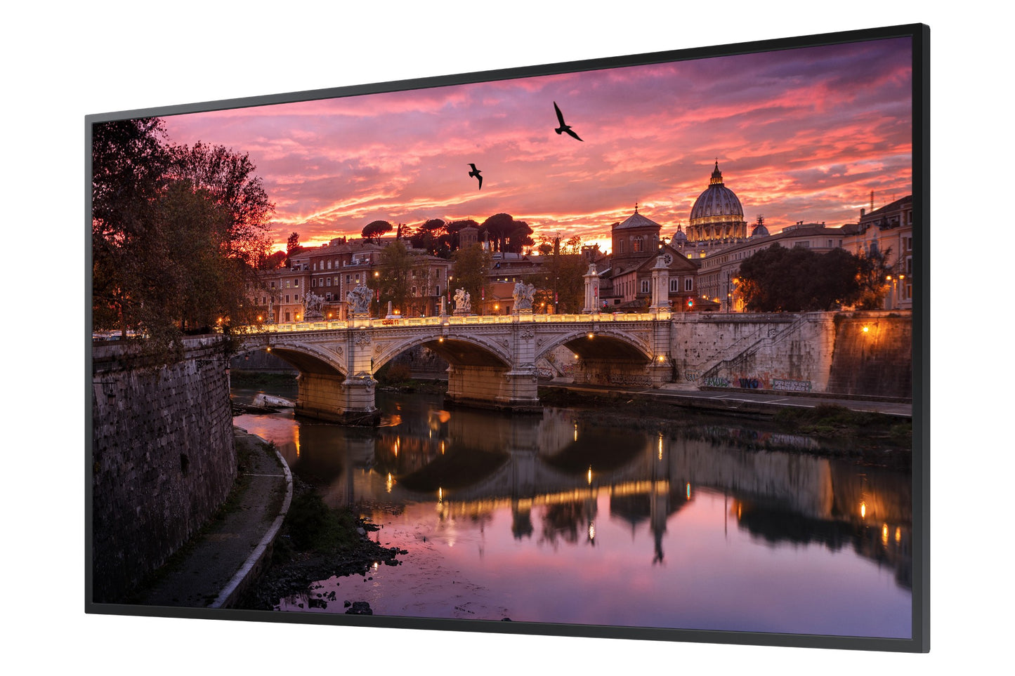 Samsung QB85R-BD Digital signage flat panel 2.16 m 4K UHD VA Monitor