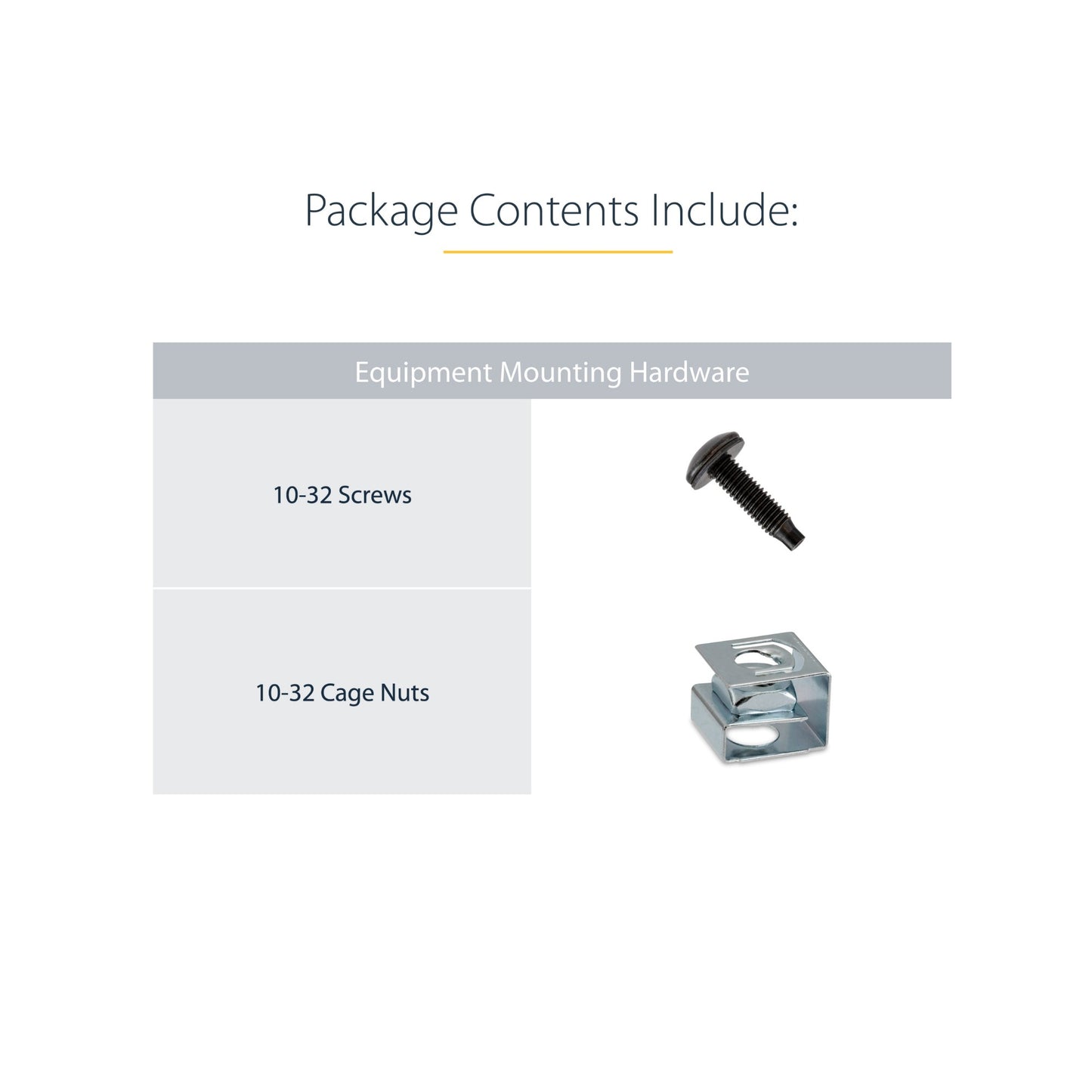 StarTech.com Server Rack Depth Extender - 1U - 4in / 10 cm - TAA Compliant