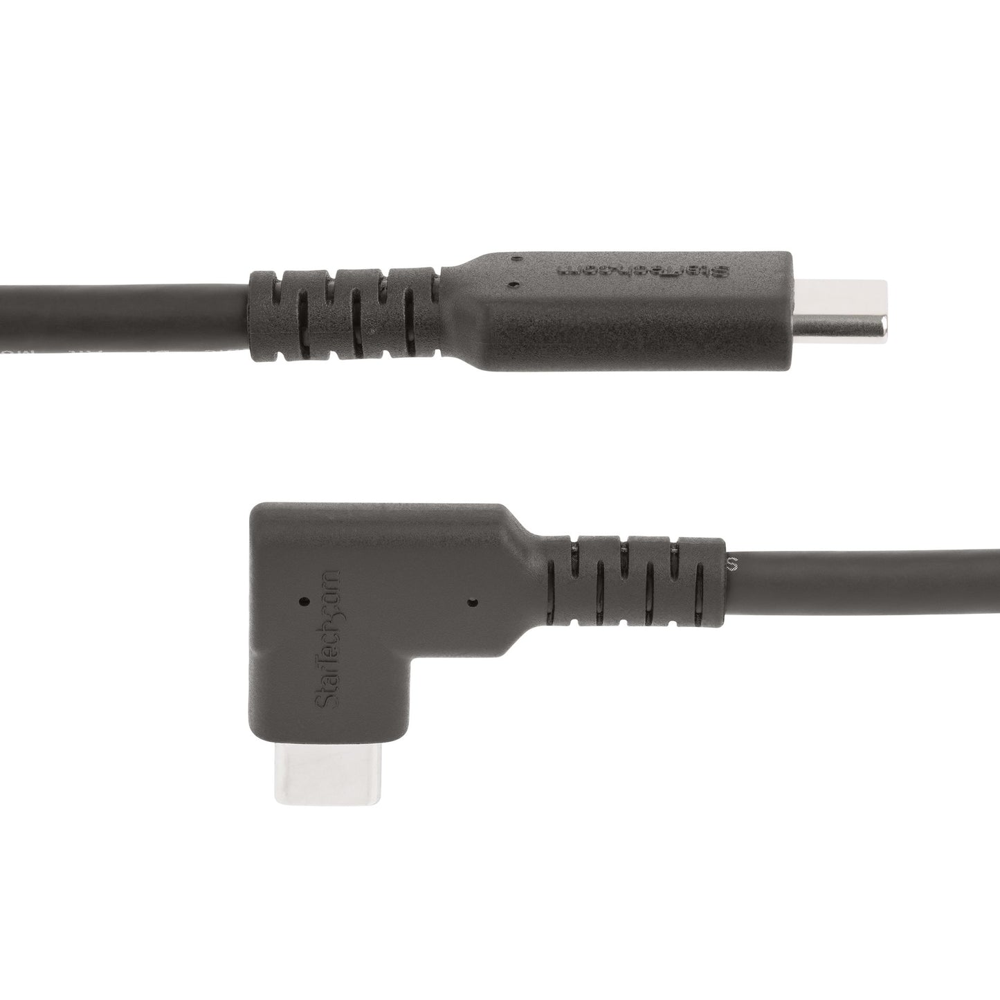 StarTech.com 3ft (1m) USB-C Cable, Right-Angled, USB 10Gbps, 100W (5A) Power