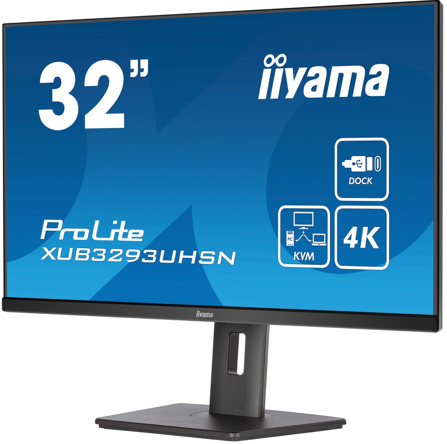 iiyama ProLite XUB3293UHSN-B5 31.5" 4K UHD IPS Monitor
