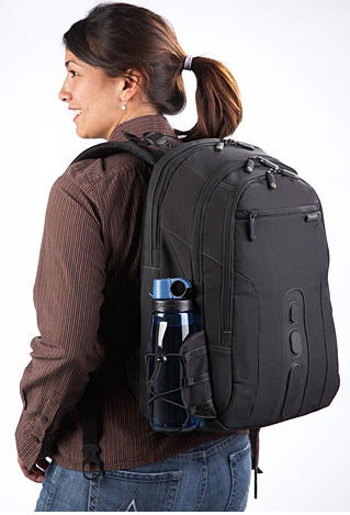 Targus TBB013EU laptop case 39.6 cm (15.6") Backpack case Black Laptop Bag