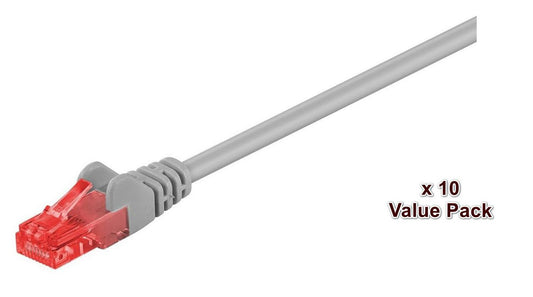 Microconnect V-UTP605VP networking cable Grey 5 m Cat6 U/UTP (UTP)