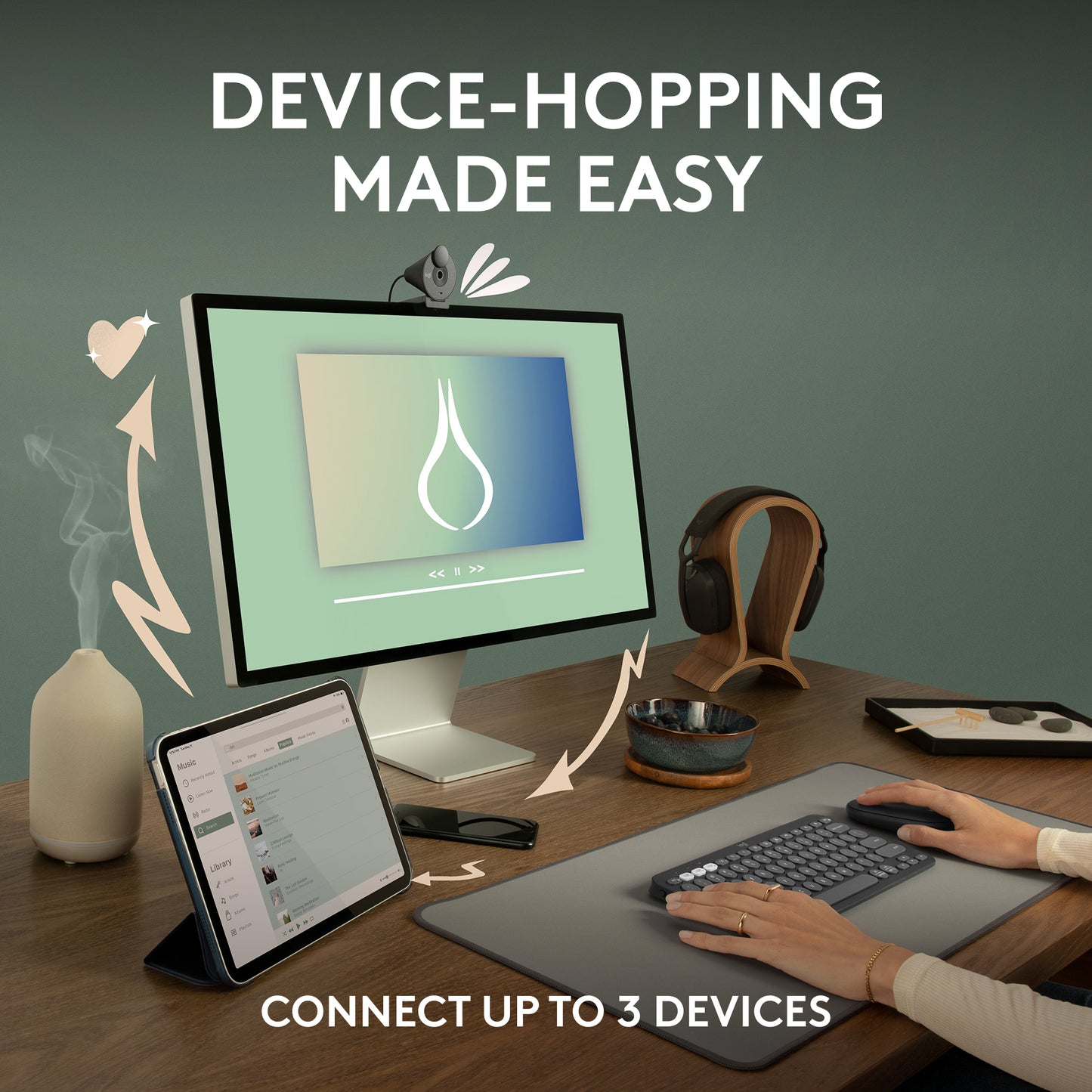 Logitech Pebble M350s Wireless Mouse
