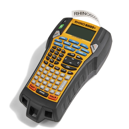DYMO Rhino 6000+ Industrial Label Maker | Computer Connected Label Maker with Hard Label Printer