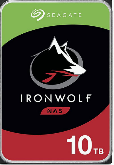 Seagate IronWolf 10TB 3.5" SATA 7200 RPM NAS HDD
