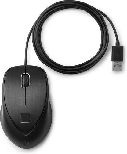 HP Fingerprint Wired Mouse