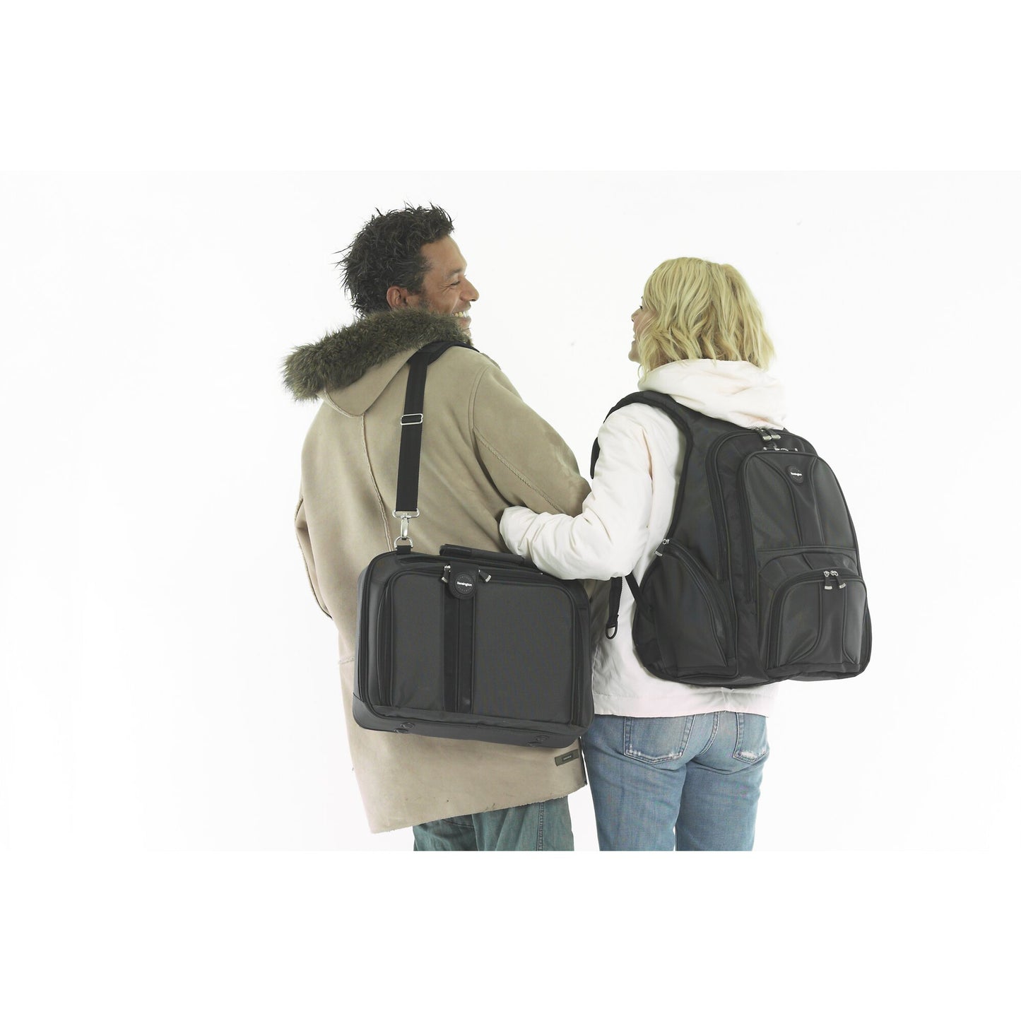 Kensington Contour 15.6'' Laptop Backpack- Black Laptop Bag