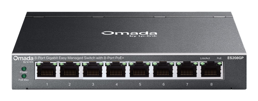 TP-LINK Omada ES208GP network switch PoE