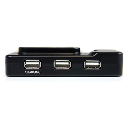 StarTech.com 6 Port USB 3.0 / USB 2.0 Combo Hub with 2A Charging Port – 2x USB 3.0 &