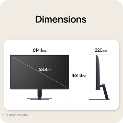 LG UltraGear G5 27G523B-B 27" Full HD IPS 200Hz Monitor