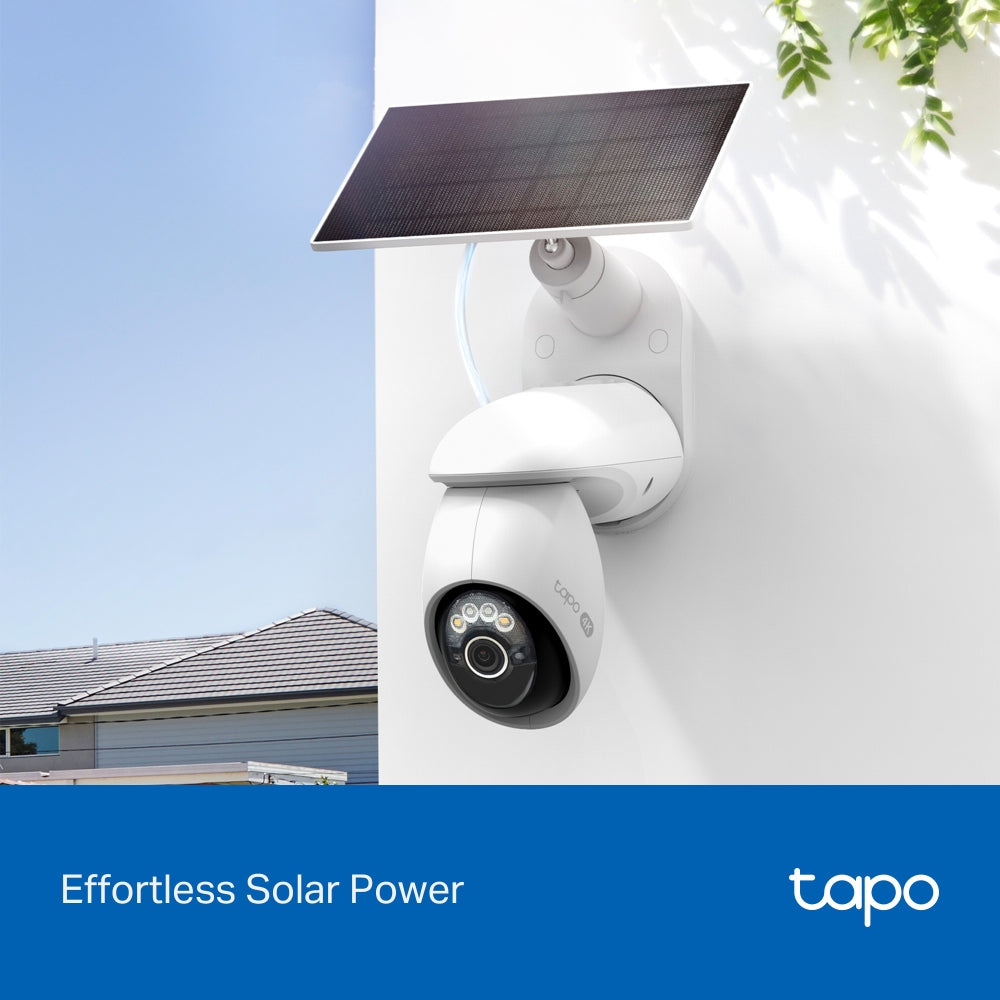 TP-LINK Tapo Solar-Powered Pan/Tilt Security Camera Kit