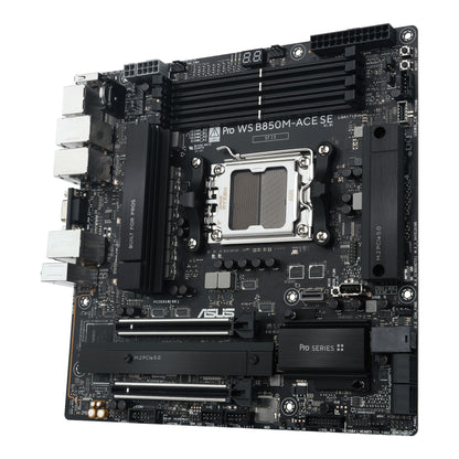 ASUS PRO WS B850M-ACE SE AMD B850 Socket AM5 micro ATX Motherboard