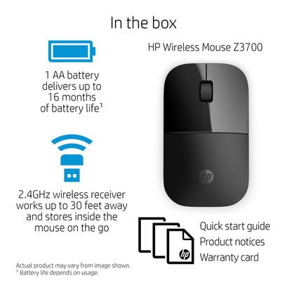 HP Z3700 Wireless Mouse (Black)