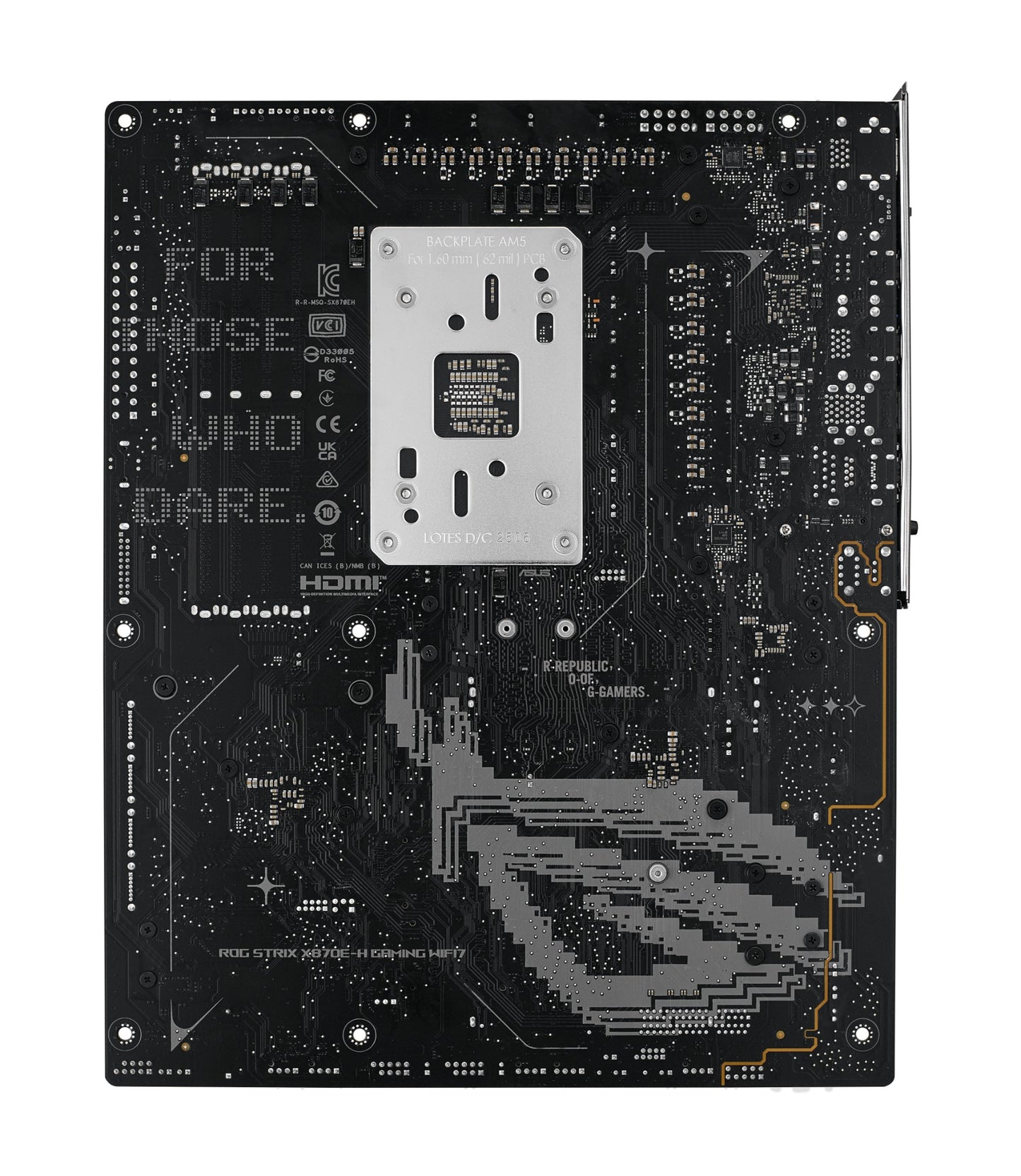 ASUS ROG STRIX X870E-H GAMING WIFI7 AMD X870E Socket AM5 ATX Motherboard